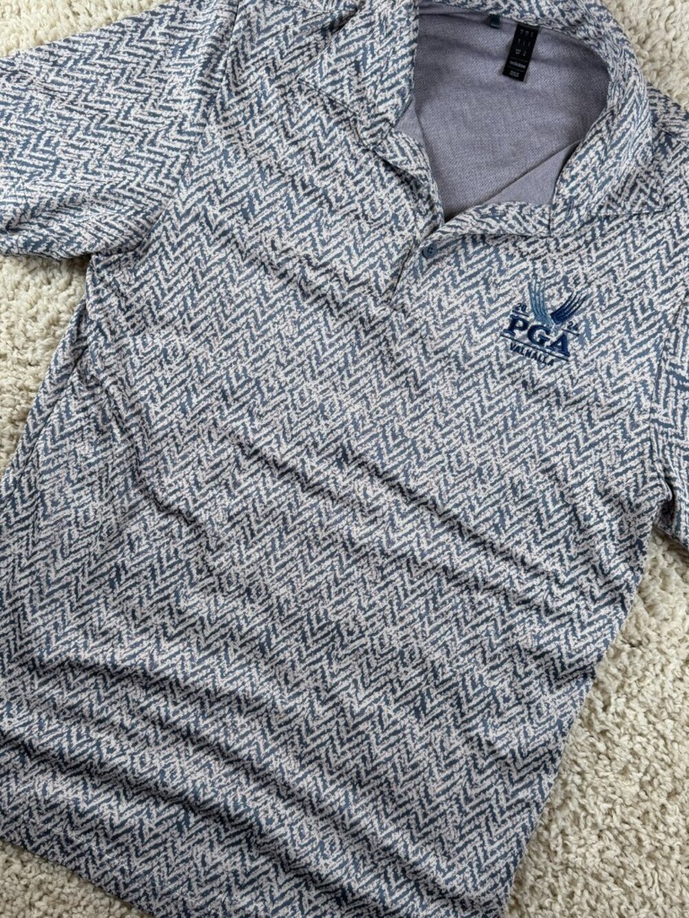 Adidas 2024 PGA Championship Valhalla Golf Polo Men's Small